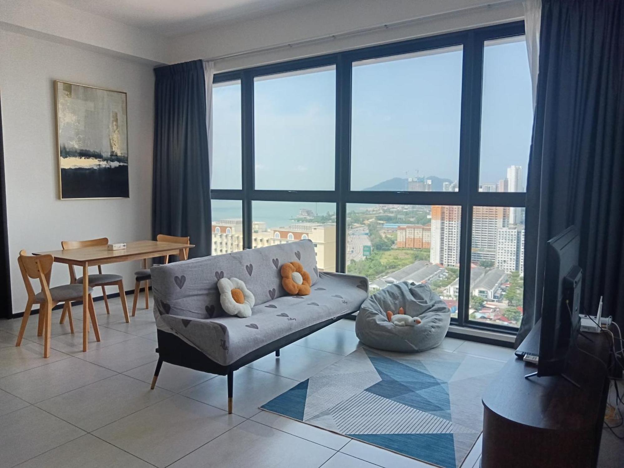 Prime Comfort Seaview With Netflix And Water Filter Near Georgetown Jelutong